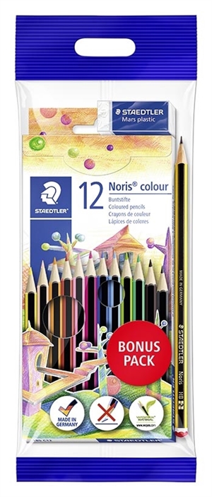Staedtler Colored Pencil Noris value pack assorted (14)